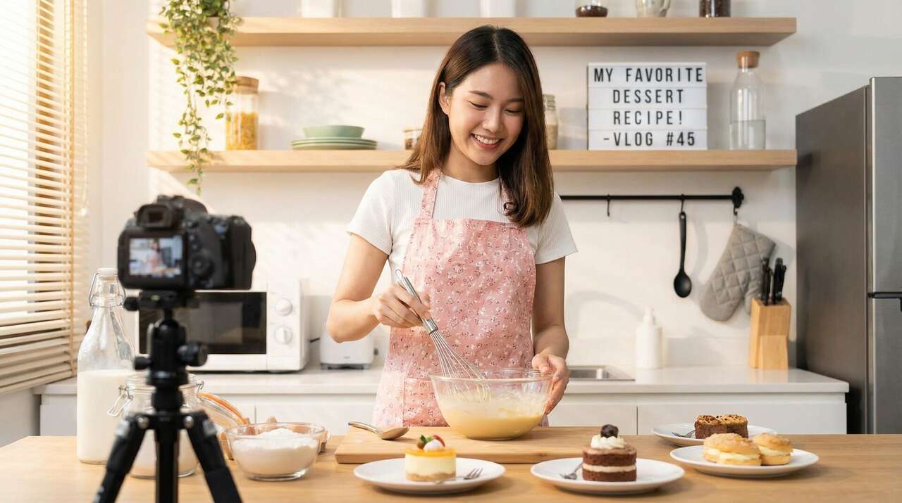 女神视频美食视频教程